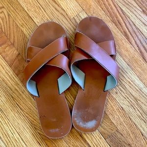 Sseko cross strap sandals